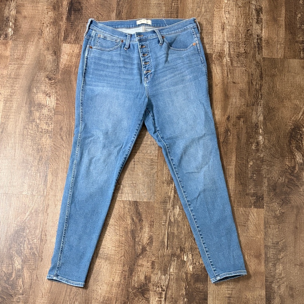 Madewell High Rise Blue Jeans